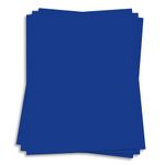 Gmund Colors Matt Royal Blue Cardstock - 8 1/2 x 11, 111lb Cover