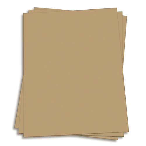  Sepia Brown Paper - 8 1/2 x 11 Gmund Colors Matt 68lb