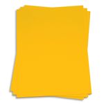 Sun Glow Yellow Paper - 8 1/2 x 11 Gmund Colors Matt 81lb Text