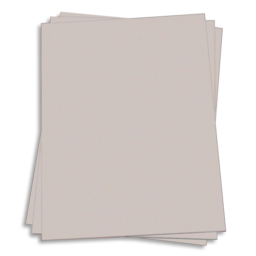 Timberwolf Gray Paper - 8 1/2 x 11 Gmund Colors Matt 81lb Text - LCI Paper