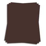 Chocolate Brown Card Stock - 8 1/2 x 14 Gmund Colors Matt 74lb Cover
