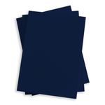 Midnight Blue Flat Card - A9 Gmund Colors Matt 5 1/2 x 8 1/2 111C