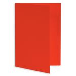 Cayenne Folded Card - A9 Gmund Colors Matt 5 1/2 x 8 1/2 111C
