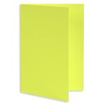 Key Lime Folded Card - A9 Gmund Colors Matt 5 1/2 x 8 1/2 111C