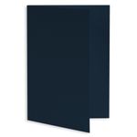 A9 Gmund Colors Matt Dark Navy Blue Blank Cards - Folded, 111lb Cover