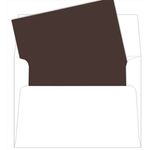 A2 Chocolate Matte Envelope Liners, Gmund Colors Matt