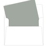 A2 Sage Matte Envelope Liners, Gmund Colors Matt