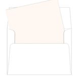 A2 Powder Pink Matte Envelope Liners, Gmund Colors Matt