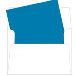 A7 Cyan Matte Envelope Liners, Gmund Colors Matt