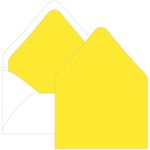 Canary Yellow Euro Flap Envelope Liner - A2 Gmund Colors Matt