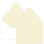 Wedding Cream Euro Flap Envelope Liner - A2 Gmund Colors Matt
