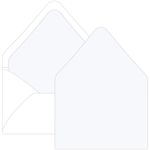 Fluorescent White Euro Flap Envelope Liner - A2 Gmund Colors Matt