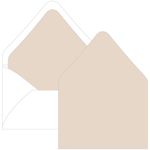 Chardonnay Euro Flap Envelope Liner - A1 Gmund Colors Matt