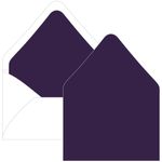 Grape Euro Flap Envelope Liner - A1 Gmund Colors Matt