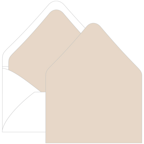 Euro Flap Envelope Liner Paper for A1, A2, A6, A7, A7.5, A9 Envelopes