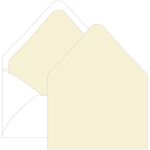 Wedding Cream Euro Flap Envelope Liner - A7 Gmund Colors Matt
