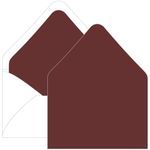 Merlot Red Euro Flap Envelope Liner - A7 Gmund Colors Matt