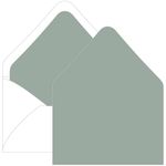 Sage Euro Flap Envelope Liner - A7 Gmund Colors Matt