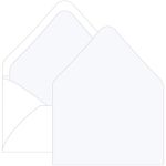 Fluorescent White Euro Flap Envelope Liner - A7.5 Gmund Colors Matt