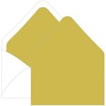 Chartreuse Euro Flap Envelope Liner - A9 Gmund Colors Matt