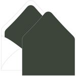 Black Forest Euro Flap Envelope Liner - A9 Gmund Colors Matt