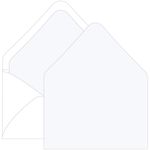 Fluorescent White Euro Flap Envelope Liner - A9 Gmund Colors Matt