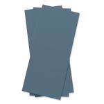 Marina Blue Flat Card - 4 x 9 1/4 Gmund Colors Matt 111C