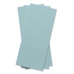 Placid Blue Flat Card - 4 x 9 1/4 Gmund Colors Matt 111C