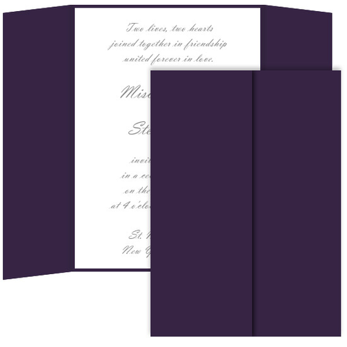 Grape Purple Card Stock - 12 x 12 Gmund Colors Matt 111lb Cover