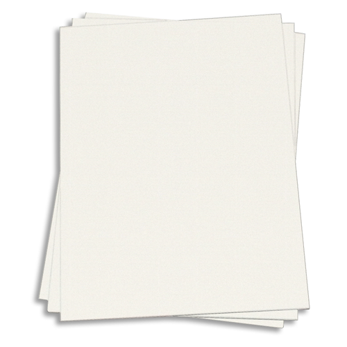 Wedding White Card Stock - 11 x 17 Gmund Colors Metallic 115lb Cover - LCI  Paper