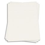 Wedding White Card Stock - 8 1/2 x 11 Gmund Colors Felt 89lb Cover