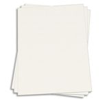 Wedding White Card Stock - 8 1/2 x 14 Gmund Colors Felt 89lb Cover
