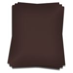 Chocolate Brown Card Stock - 11 x 17 Gmund Colors Metallic 115lb Cover