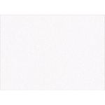 Fluorescent White Flat Card - A1 Gmund Colors Metallic 3 1/2 x 4 7/8 96C