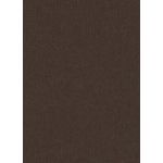 Chocolate Brown Flat Card - A6 Gmund Colors Metallic 4 1/2 x 6 1/4 115C