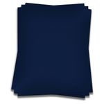 Midnight Blue Card Stock - 8 1/2 x 14 Gmund Colors Metallic 115lb Cover