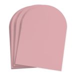 Dusty Rose Arch Shaped Card - A2 Hue Matte 4 1/4 x 5 1/2 111C