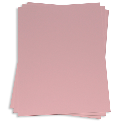 Dusty Rose Paper - 12 x 12 LCI Hue Matte 80lb Text - LCI Paper