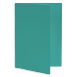 Tropical Blue Folded Card - A2 LCI Hue Matte 4 1/4 x 5 1/2 111C