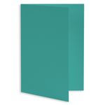 Tropical Blue Folded Card - A1 LCI Hue Matte 3 1/2 x 4 7/8 111C