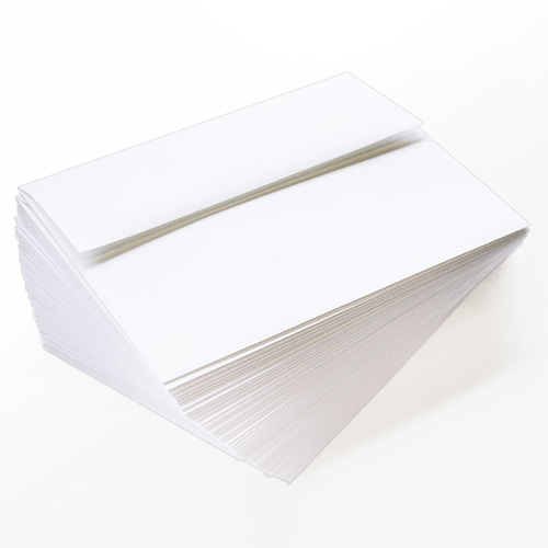 5 3/4 x 8 3/4 1000 Qty. Bright White 24lb A9 Invitation Envelopes 
