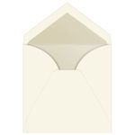 Pearl Lined Inner Ungummed Envelopes, Imperial Ecru