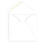 Radiant White Double Unlined Envelopes - 6 1/2 x 6 1/2 LCI Smooth 70T