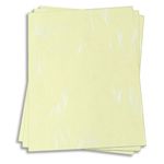 Tairei Butter Yellow Paper - 8 1/2 x 11 Modern Classics Silkscreen 90lb Text