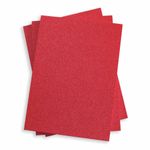 Jupiter Red Flat Card - A7.5 Stardream Metallic 5 3/8 x 7 1/4 105C