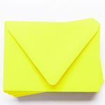 Key Lime Envelopes - A7.5 Gmund Colors Matt 5 1/2 x 7 1/2 Euro Flap 81T