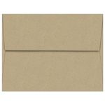 Paper Bag Kraft Envelopes - A2 Kraft-Tone 4 3/8 x 5 3/4 Straight Flap 70T