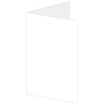 White Gloss Folded Card - A9 Kromekote 5 1/2 x 8 1/2 92C