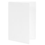 Pure White Folded Card - A2 LCI Felt 4 1/4 x 5 1/2 80C