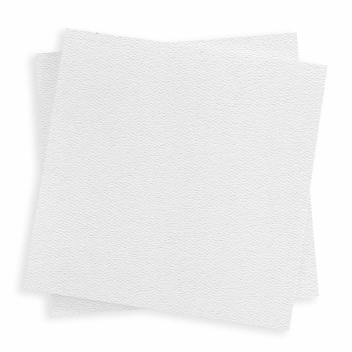 Pure White Square Flat Card - 5 1/4 x 5 1/4 LCI Felt 80C - LCI Paper